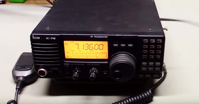 The Icom IC-718