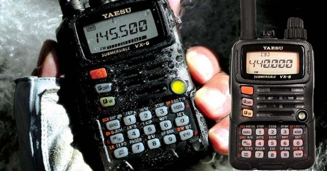 Yaesu VX-6R Radios