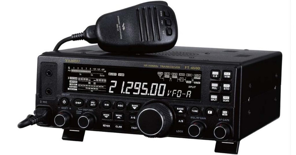 YAESU FT450D REVIEW HF/6METER HAM RADIO BASE STATION