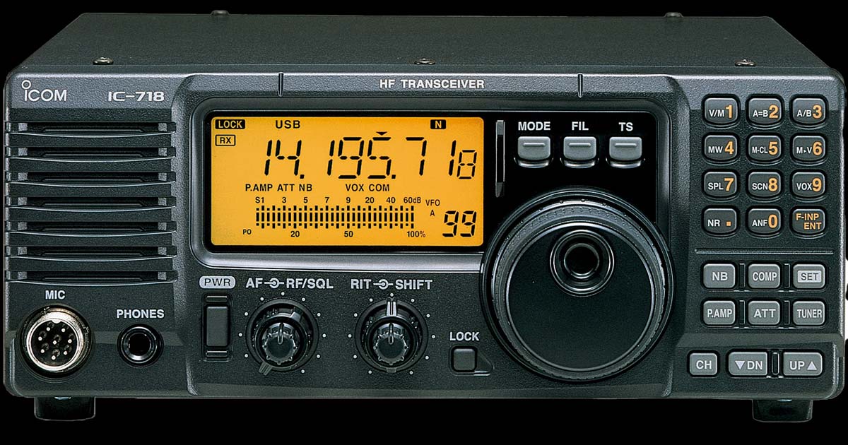 Icom IC-718 Review All-Band HF Radio