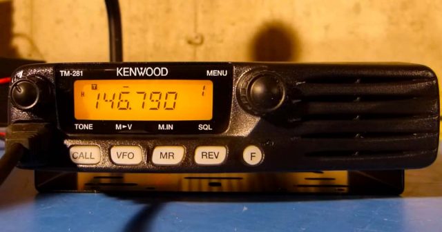 Kenwood TF-281 2 Meter Radio