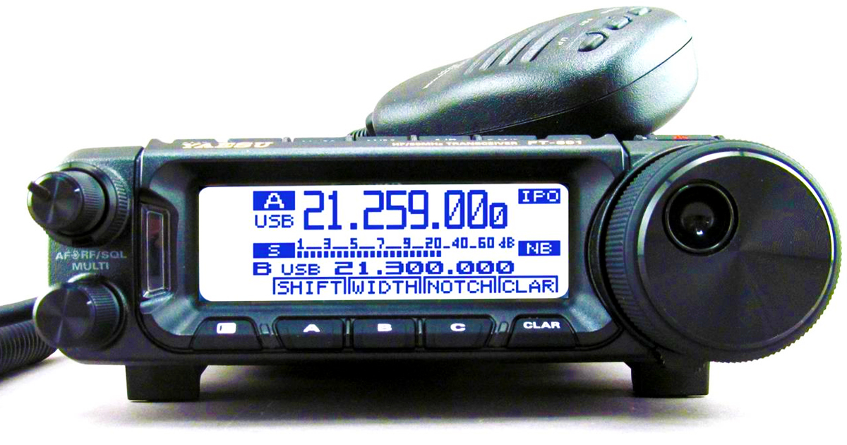 celebracion información Ensangrentado Yaesu FT-891 Review: A Compact Mobile HF Ham Radio the Packs a Punch