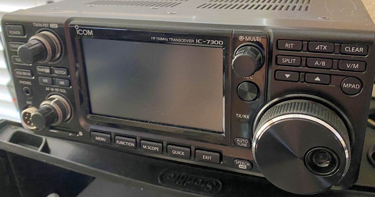 ICOM IC-7300 Review: A Crystal Clear and Seriously Sensitive Rig